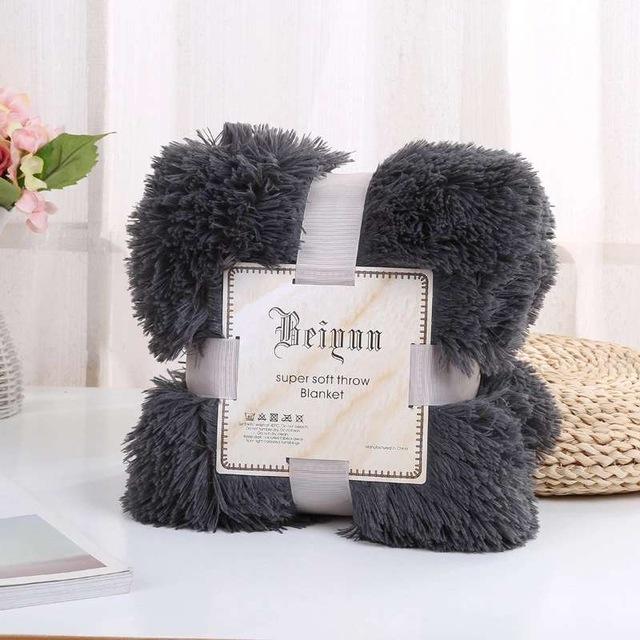 Shaggy Long Hair Blanket