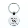 Bible Verse Silver Key Chains