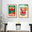 Classic Cocktails Printed Wall Art