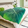 Giant Leaf Patterned Blanket