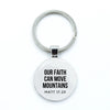 Bible Verse Silver Key Chains