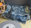 Van Gogh Starry Night Throw Blanket