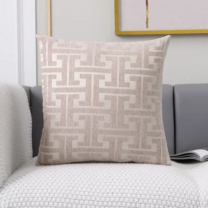 European Pattern Chenille Cushion Cover