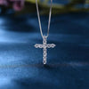 Zirconia Cross Crystal Necklace