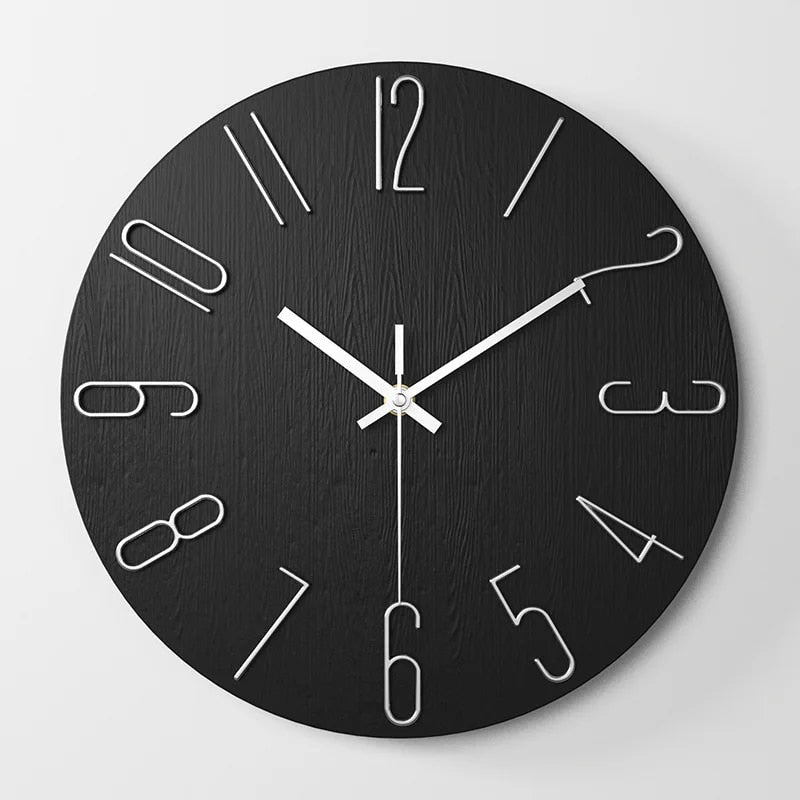 Minimalist Mountable Wall Clock