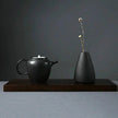 Japanese Style Black Pottery Vases