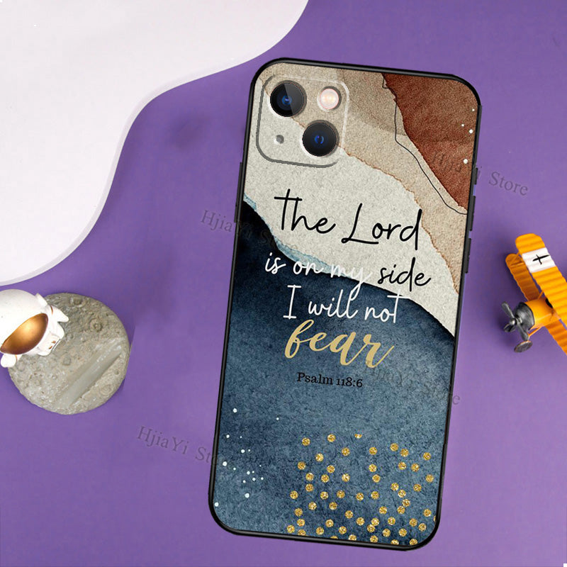 Abstract Bible Verse iPhone Cases