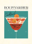 Classic Cocktails Printed Wall Art