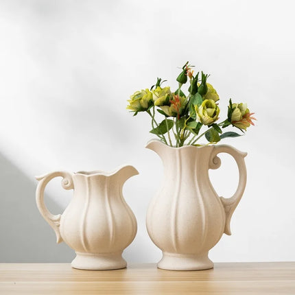 Roman Style Ceramic Pot Vase