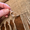 Natural Jute Tassled Table Runner