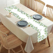 Eucalyptus Leaves Linen Table Runner