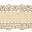 Pastoral Embroidery Hollow Flower Table Runner