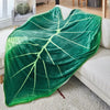 Giant Leaf Patterned Blanket