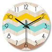 Retro Wood Grain Quartz Wall Clock