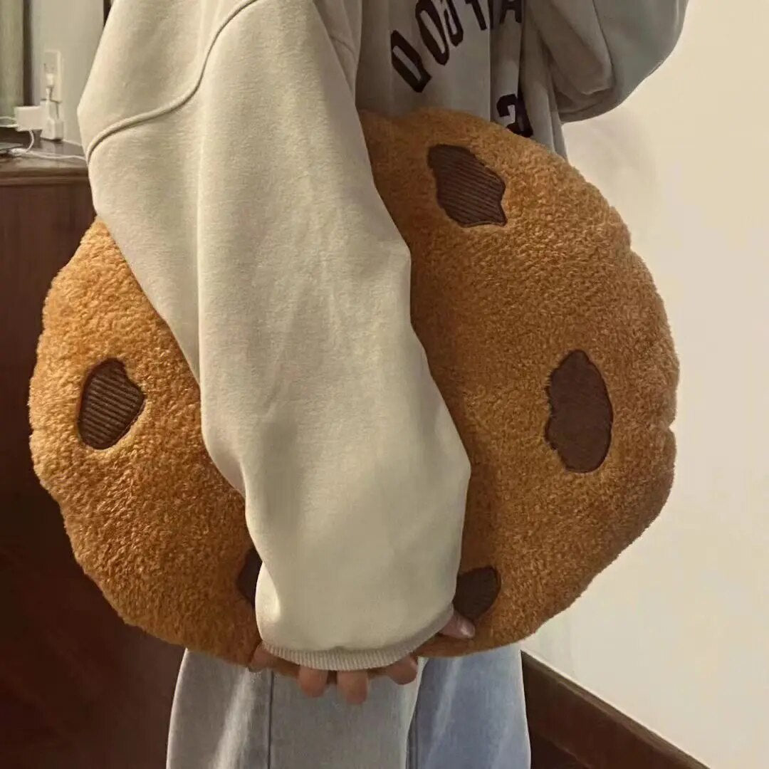 Chocolate Chip Cookie Cushion