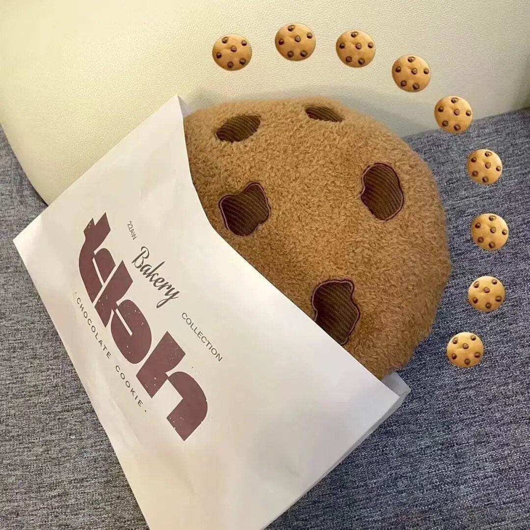 Chocolate Chip Cookie Cushion