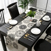 Enum Floral Linen Table Runner