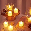 LED Flameless Round Candle