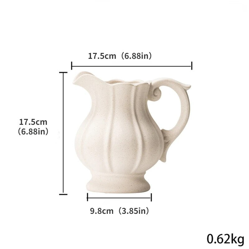 Roman Style Ceramic Pot Vase