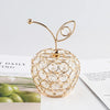 Crystal Golden Fruit Ornaments