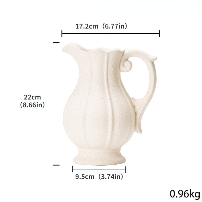 Roman Style Ceramic Pot Vase