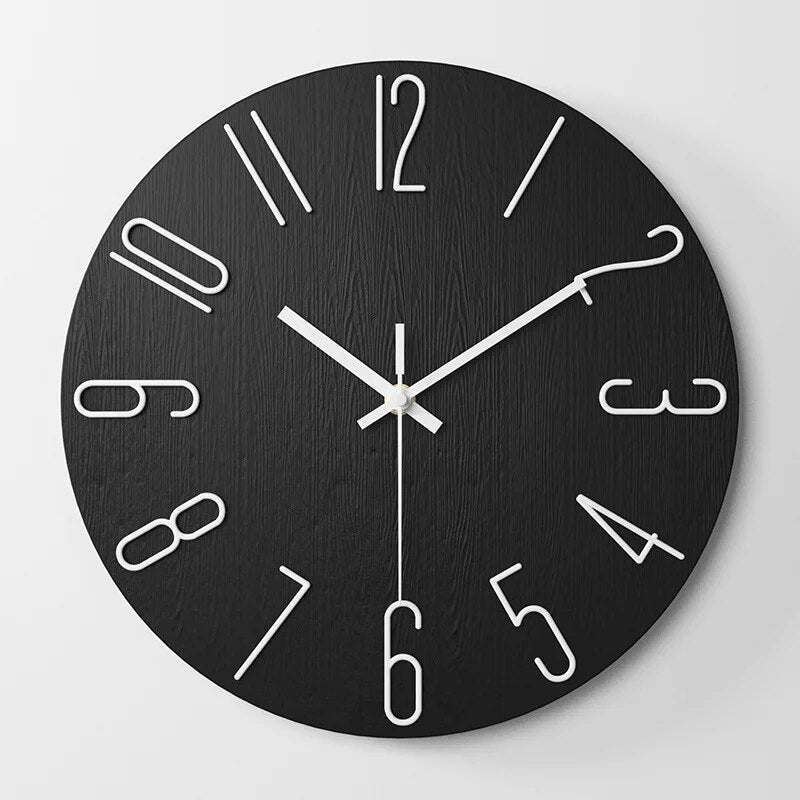 Minimalist Mountable Wall Clock