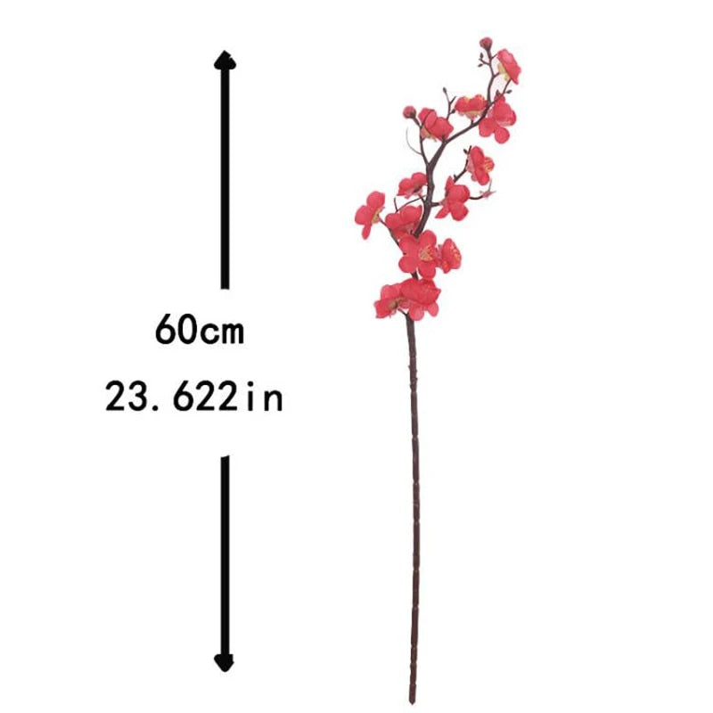 Artificial Plum Blossom Flower Plants