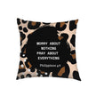 Blossom Faith Bible Verse Cushion Covers