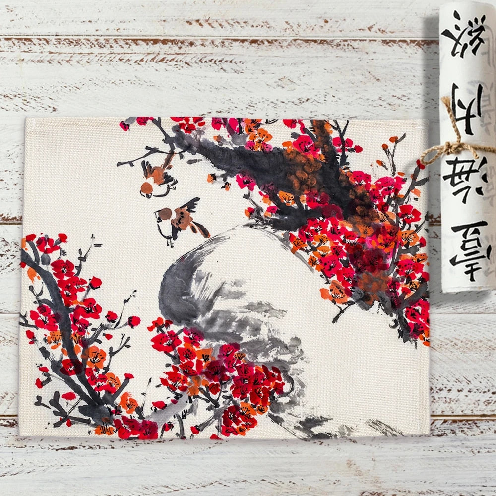 Oriental Landscape Table Placemat