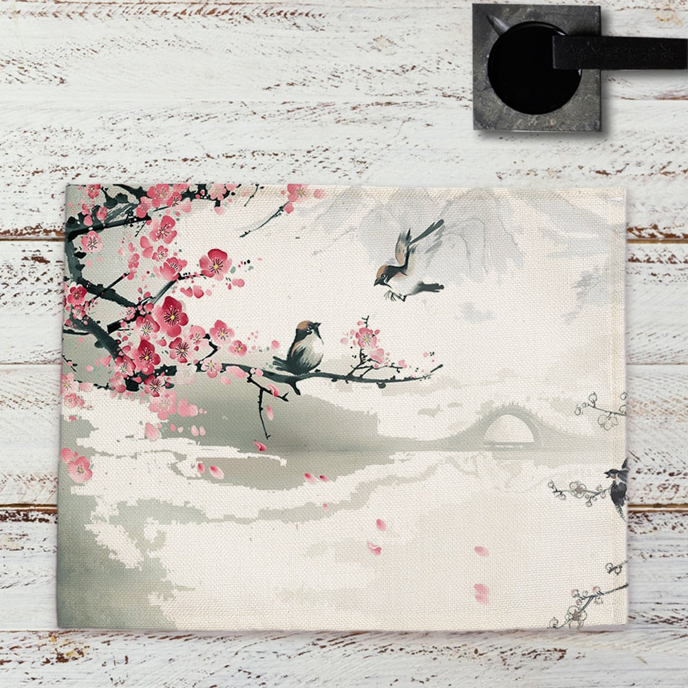 Oriental Landscape Table Placemat