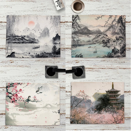 Oriental Landscape Table Placemat