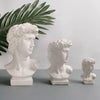 David Sculpture Flower Vase and Pen Holder