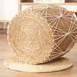 Net Pocket Rattan Storage Basket