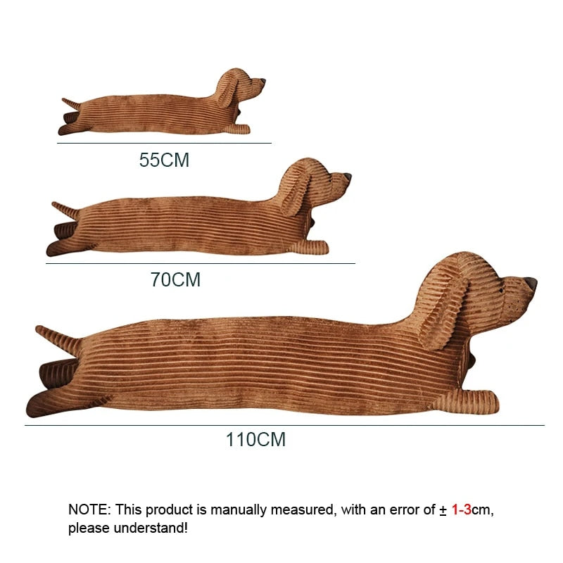 Dachshund Sausage Dog Plush Cushion