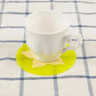 6pcs Fruit Patterned Drink Coasters