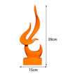 Abstract Flame Sculpture