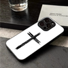 Christian Black and White iPhone Cases