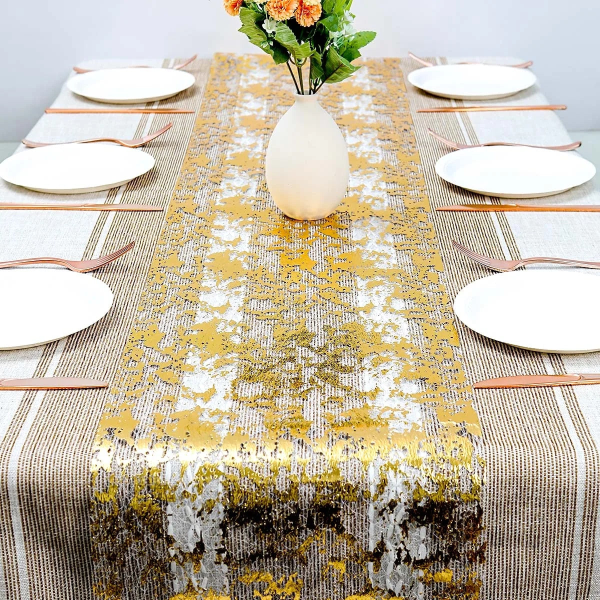 Sparkle Metallic Table Runner