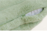 Grooved Plush Square Pillow Case