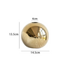 Golden Ball Plating Vase Ornament