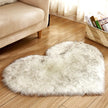 Heart Shaped Fur Rug