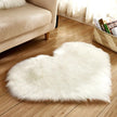 Heart Shaped Fur Rug