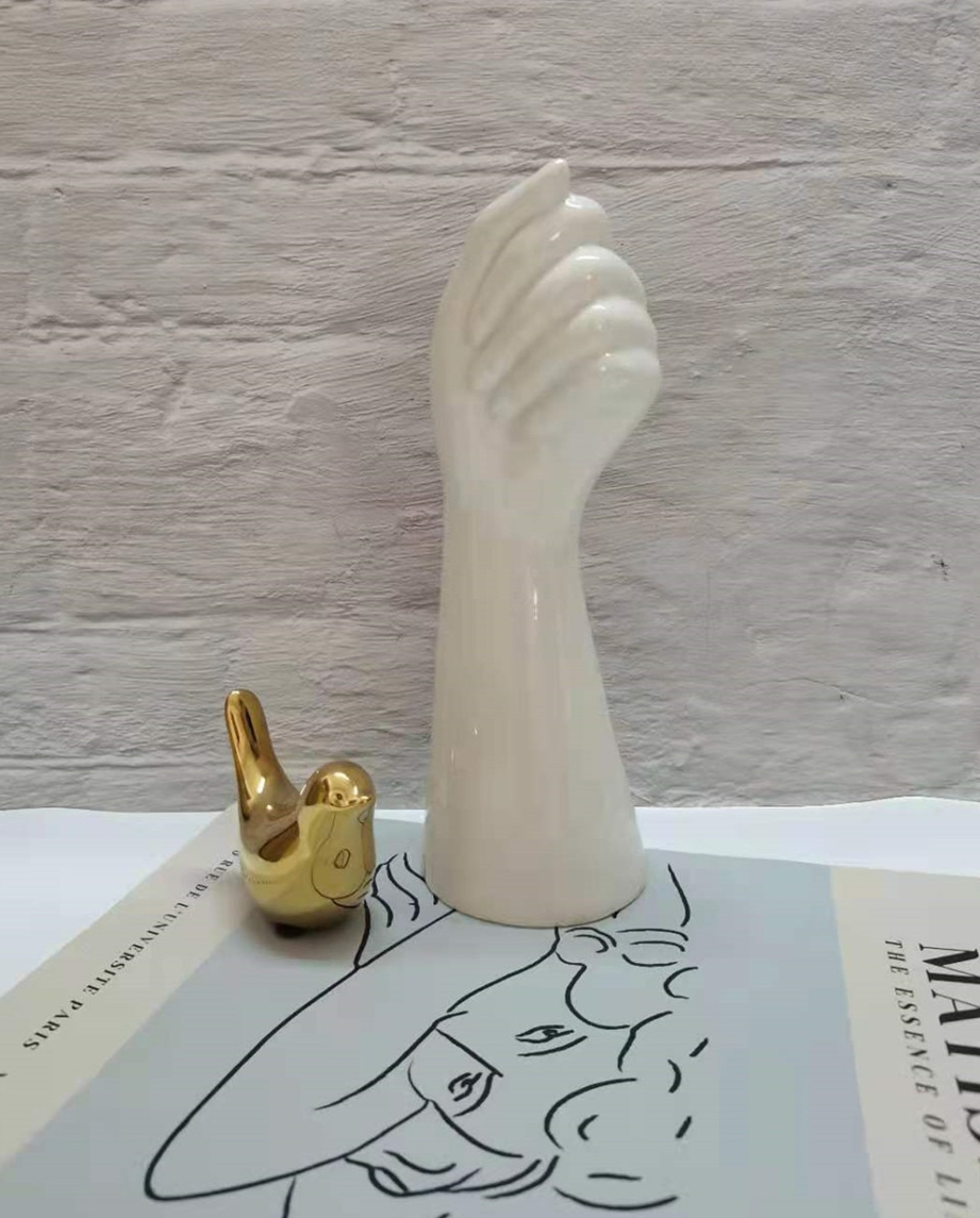 Ceramic Hand Vase