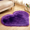 Heart Shaped Fur Rug