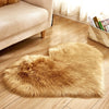 Heart Shaped Fur Rug