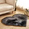 Heart Shaped Fur Rug