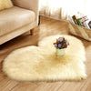 Heart Shaped Fur Rug