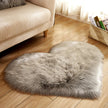 Heart Shaped Fur Rug