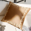 Brown Plush Luxury Cushion Cover