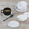 6pcs Marble PU Coasters